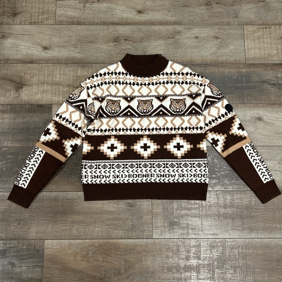 Bogner Julika wool knit ski sweater - Picture 3 of 11